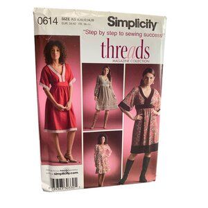 Simplicity Threads Sewing Pattern 0614 Ladies Dresses Sizes 8-16